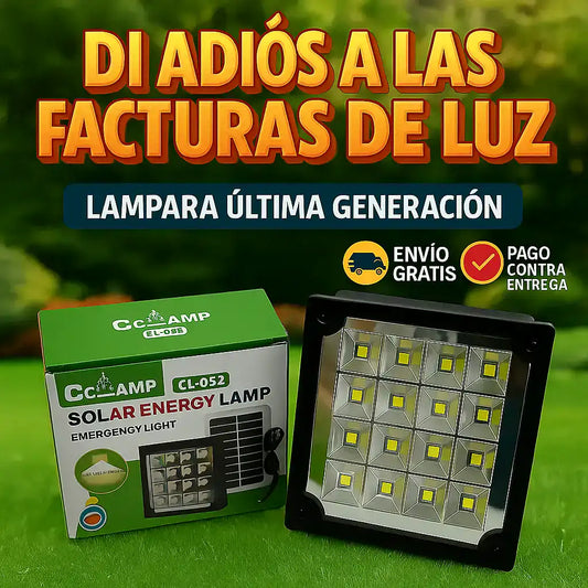 LAMPARA SOLAR ENERGY SUPER PROMO -40%